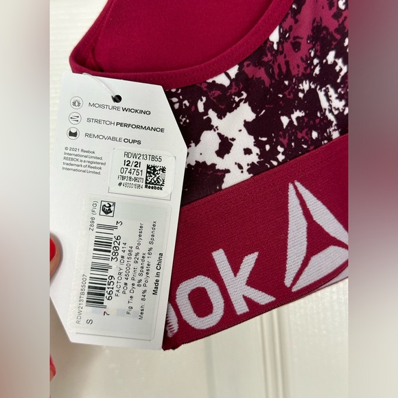 NEW Reebok Performance women’s Sports Bra sizes SMALL & 2XL XXL - Picture 7 of 7